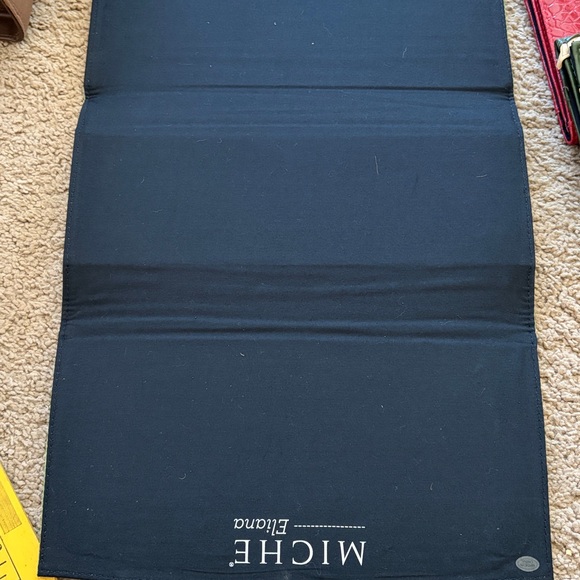 Niche classic handbag brown purse base and 3 interchangeable shell covers - Picture 10 of 17